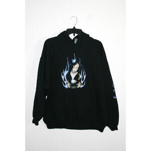 Aaliyah Black Hoodie Size XL